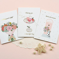 Usine En Gros Simple Style Créatif Graduation Cadeau Poudre Or Estampage Festival Universel Carte De Tous Les Jours
