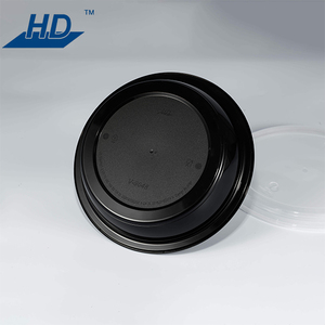 HD rõ ràng vòng nhựa Hộp Ăn Trưa bữa ăn chuẩn bị Lò vi sóng để đi container đưa ra thực phẩm container với lỗ thông hơi có nắp đậy - Product Image 4