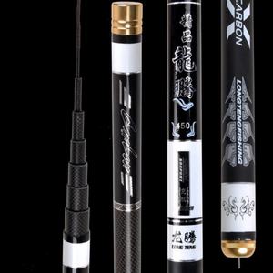 Canne à pêche télescopique <span class=keywords><strong>en</strong></span> fibre de carbone ultra légère Stream 3.6/4.5/5.4/6.3/7.2m pour rivière et lac - Product Image 5