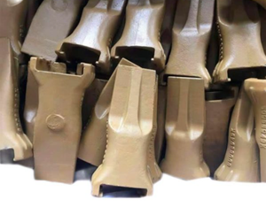 Dents de godet en acier de haute qualité V20 pour excavatrice, dents de pelle minier, dureté 48-52HRC pour tarière et foreuse rotative - Product Image 1