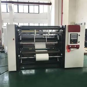 Rotolo di carta duplex automatico in carta kraft di alta precisione per arrotolare macchina riavvolgitrice da 1300mm con servomotori