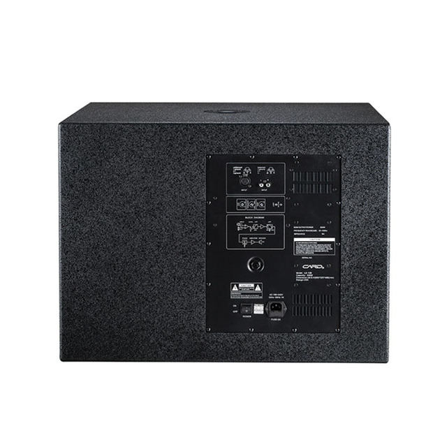 KTV Sound System 8 Ohm 400W Audio Speakers Professional 15 Inch Active Subwoofer Speakers
