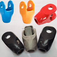 Pièces de filet d'escalade en aluminium, accessoires de corde de terrain de jeu, filet d'escalade, corde en forme de U, connecteur de tête, accessoire pour intérieur et extérieur
