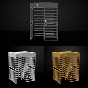 Torniquete de Altura Completa con Código QR KARSUN, Sistema Biométrico Bidireccional, Acero Inoxidable 304, Uso Interior/Exterior, Puerta de Control de Boletos - Product Image 6