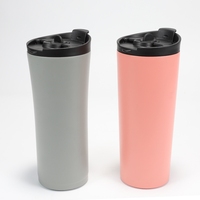 Tasse à café isotherme en acier inoxydable 500 ml à double paroi sous vide, cafetière portable tout-en-un sans BPA