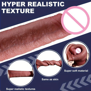 Condón de Silicona Reutilizable, Enorme y Realista, <span class=keywords><strong>para</strong></span> Mejorar la Erección, Extensor de Pene <span class=keywords><strong>para</strong></span> Hombres, Juguetes Sexuales <span class=keywords><strong>para</strong></span> Adultos - Product Image 2