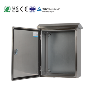 Boîtier de commande en acier métallique OEM, homologué IP66, à montage mural, pour panneau électrique - Product Image 1