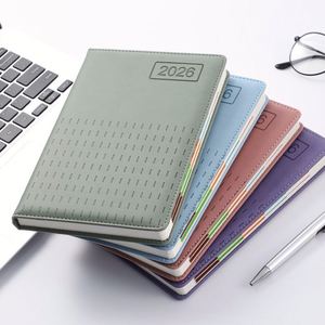 Wholesale Stationery Pu Leather & Paper Notebo 2026 Weekly Planner Calendar Journal <b>A5</b> <b>Diary</b> Notebooks for School Office Gift - Product Image 2