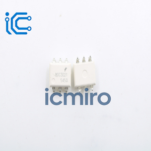 ICMICRO Diodes de Haute Qualité Originales, Transistors MOSFET, Fournisseurs d'IGBT, MOC3021SM - Product Image 1