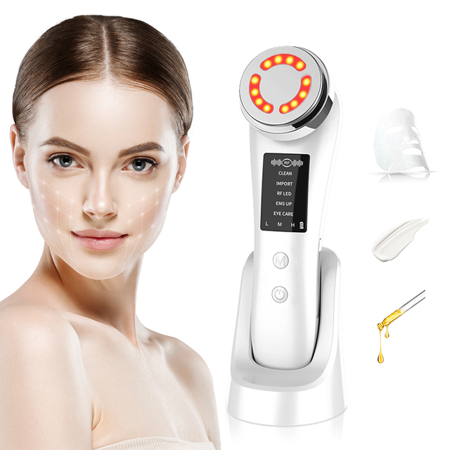 Professional Beauty Equipment for Facial Lifting Firming and Firming Ion Microcurrent Facial Toning Device