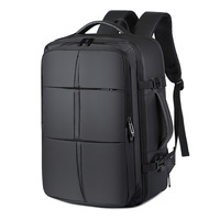Sac à dos de voyage imperméable pour ordinateur portable, sac à dos professionnel pour homme avec port USB, grande capacité, sac d'école pour étudiant