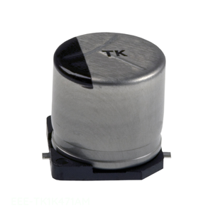 Condensateur à montage en surface Manufacturer Channel 470 uF CAP ALUM 470UF 20% 80V SMD EEE-TK1K471AM - Product Image 1