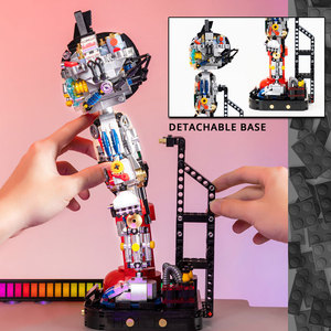 <span class=keywords><strong>Astro</strong></span> Boy, figurine de dessin animé, blocs de construction, jouet de construction, 40 pièces, modèle de robot en plastique, collection de jouets pour garçons, anniversaire - Product Image 5