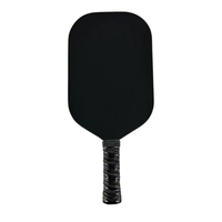 Raquette de pickleball en fibre de carbone 100% moulée à froid en usine, fibre de carbone pressée à froid, bord anti-fissuration, logo personnalisé OEM, commande en gros