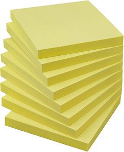 3X3 Inches Sticky Self-Adhesive & Magnetic Memo <b>Pads</b> Yellow Offset <b>Paper</b> With Customized Logo - Product Image 1