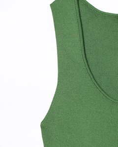 TAOP & ZA 2025 autunno nuovo temperamento moda sottile <span class=keywords><strong>in</strong></span> <span class=keywords><strong>maglia</strong></span> piccola plissettata Splicing abito lungo <span class=keywords><strong>verde</strong></span> 4192055 - Product Image 4