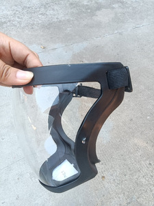 PC chống sương mù nhựa bảo vệ rõ ràng an toàn khuôn mặt lá chắn đầy đủ mặt bảo vệ Bìa - Product Image 5