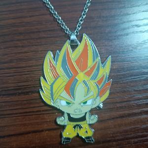 Hot 20 Designs Seven Star Wish Beads Colgante Llavero de plástico Personaje de anime Goku llavero logo Collar con colgante de <span class=keywords><strong>metal</strong></span> para hombres - Product Image 2