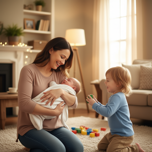 T-shirt floreale Promoted To Auntie Again Est 2025 per futura nonna - Product Image 3