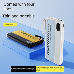 Banque d'alimentation de haute qualité <span class=keywords><strong>10000Mah</strong></span> avec câble chargeur rapide <span class=keywords><strong>batterie</strong></span> <span class=keywords><strong>externe</strong></span> chargeur Portable <span class=keywords><strong>batterie</strong></span> <span class=keywords><strong>externe</strong></span> Powerbank - Product Image 4