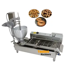 double rows mochi donut dispenser robot doughnuts maker machine fully automatic