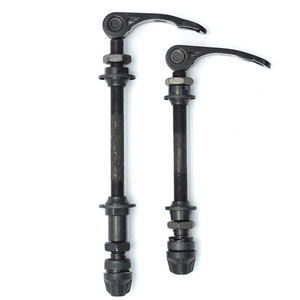 ชุดแกนล้อจักรยานแบบปลดเร็ว ด้านหน้า-ด้านหลัง สีดำ อะไหล่แกนโลหะ - Product Image 4