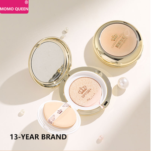 MOMO Queen Cushion Foundation CC Cream Maquillage Waterproof Solar Private Label Full Coverage - Product Image 1