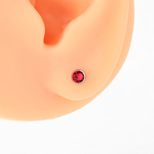 20 piezas MOQ 16G 3/4mm ASTM F136 titanio gema superficie <span class=keywords><strong>Piercing</strong></span> accesorios para <span class=keywords><strong>labio</strong></span> Stud oreja cartílago pendientes joyería - Product Image 2