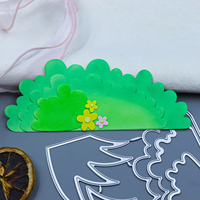 1 pezzo nuovo taglio metallo muore stampo Scrapbooking taglio Die carta invito erba Craft carta muore