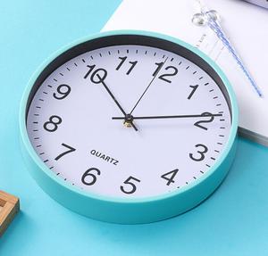 Custom logo Factory Directly Wholesale Promotion Gift Plastic <b>Clock</b> Round Home <b>Decorative</b> <b>Clock</b> <b>Wall</b> - Product Image 5