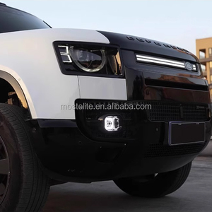 Nuevas llegadas, luz de bienvenida, luces antiniebla cuadradas LED, luces de rejilla delantera, lámpara antiniebla para Land Rover Defender 90 110 130 - Product Image 5