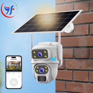 2024 Hot Sale CCTV 2.4G <b>Wifi</b> Network <b>Security</b> Network System <b>Camera</b> V380 Wireless Outdoor Solar <b>Camera</b> D203 Factory Direct Outdo - Product Image 3
