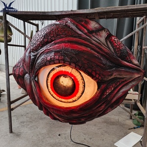 Ojo <span class=keywords><strong>de</strong></span> Dragón Animatrónico Gigante Personalizable, Accesorio <span class=keywords><strong>de</strong></span> Monstruo |   Ojo <span class=keywords><strong>de</strong></span> Dinosaurio Brillante Realista para Decoración <span class=keywords><strong>de</strong></span> Parques Temáticos y Halloween - Product Image 5
