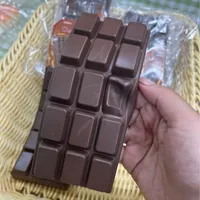 Jouet anti-stress en cuir souple en forme de chocolat simulé, style moderne, à récupération lente, pour le bureau, la relaxation des mains, cadeau de bureau