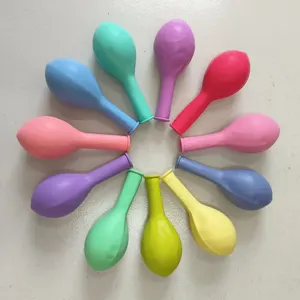 Vente en gros de ballons colorés gonflables de 10 pouces en latex naturel pour décoration de fête d'anniversaire de mariage