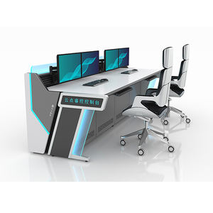 Console de Commande Centrale CCTV, Bureau de Contrôle de <span class=keywords><strong>Sécurité</strong></span>, Salle de Contrôle Moderne, Métal Durable, Surveillance 24/7, Fabricant Chinois - Product Image 2