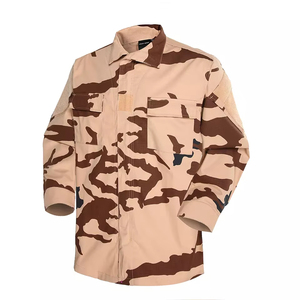 사용자 정의 하이 퀄리티 차드 사막 위장 면 폴리에스터 립스톱 전술 <span class=keywords><strong>BDU</strong></span> 유니폼 - Product Image 1