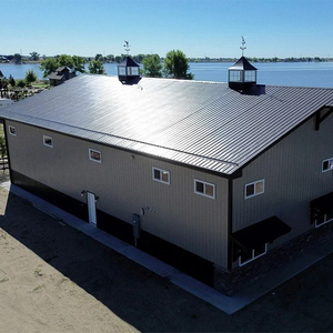 Bảo trì thấp cuộc sống lâu dài Kết Cấu Thép kho cho lưu trữ Ngũ Cốc Nông nghiệp máy móc nông nghiệp đổ Kết Cấu Thép - Product Image 4