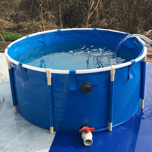 Bacs d'élevage de tilapias pliables 1000L, 2000L, <span class=keywords><strong>3000L</strong></span>, 5000L, 7000L, 10000L en PVC, bassin <span class=keywords><strong>à</strong></span> poissons détachable - Product Image 1