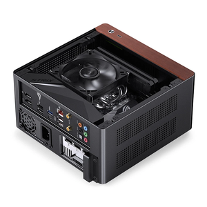 Jonsbo NV10 Đen & Bạc MINI-ITX Chassis NAS trường hợp hỗ trợ ITX Bo mạch chủ 120mm người hâm mộ AFX PSU 1U USB PC trường hợp Acrylic ATX - Product Image 3