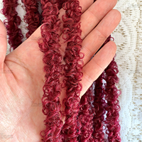 24 locks papillon 36 pouces Cheveux crochetés pré-bouclés Faux locks noirs synthétiques tresses pour femmes afro