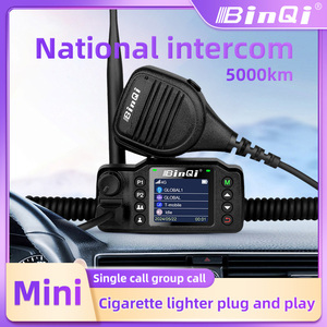 Binqi BQ-8900EU Android 4 gam PoC xe đài phát thanh xe gắn Walkie Talkie zello thẻ Sim Long Range 5000km GPS liên lạc không dây - Product Image 2