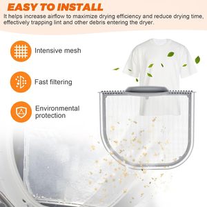 Filtre anti-peluches Beaquicy 5231EL1001C, remplacement pour sèche-linge LG Kenmore, Installation facile, usage domestique - Product Image 3