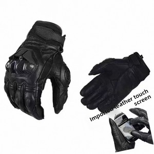 <span class=keywords><strong>Guantes</strong></span> de Ciclismo Unisex de Dedo Completo, Personalizados de Fábrica, Transpirables, de Piel de Oveja, para Motociclismo Todoterreno - Product Image 5