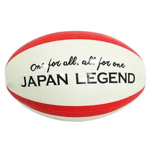 High Quality Official Size 9 Custom Logo Printed PVC Rugby Ball American Football