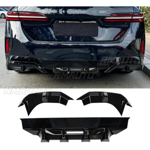 3 pièces pour BMW Série 5 i5 2024-2025 – Kit de protection de pare-chocs arrière, diffuseur et séparateur de lèvre de pare-chocs – Accessoires automobiles - Product Image 3
