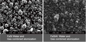 Fesi SMD cuộn cảm và tích hợp inductor nước và khí atomization bột hợp kim bột mịn - Product Image 2