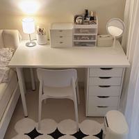 Professional Manicure Nail Table With Storage Drawers Multi‑Function Nail Tech Work Desk Suitable For Home Office Small Studio