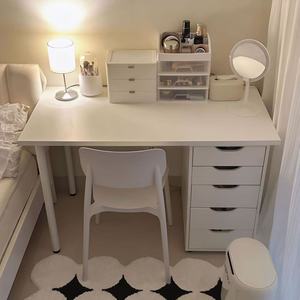 Professional Manicure Nail Table With Storage Drawers Multi‑Function Nail Tech <b>Work</b> <b>Desk</b> Suitable For Home Office <b>Small</b> Studio - Product Image 3