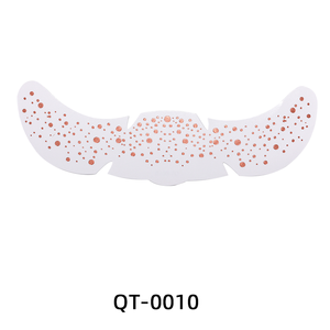 Autocollants de paillettes dorées argentées tendance, taches de rousseur nues, tatouage facial pour femmes, accessoires de maquillage pour la décoration artistique de performance - Product Image 5